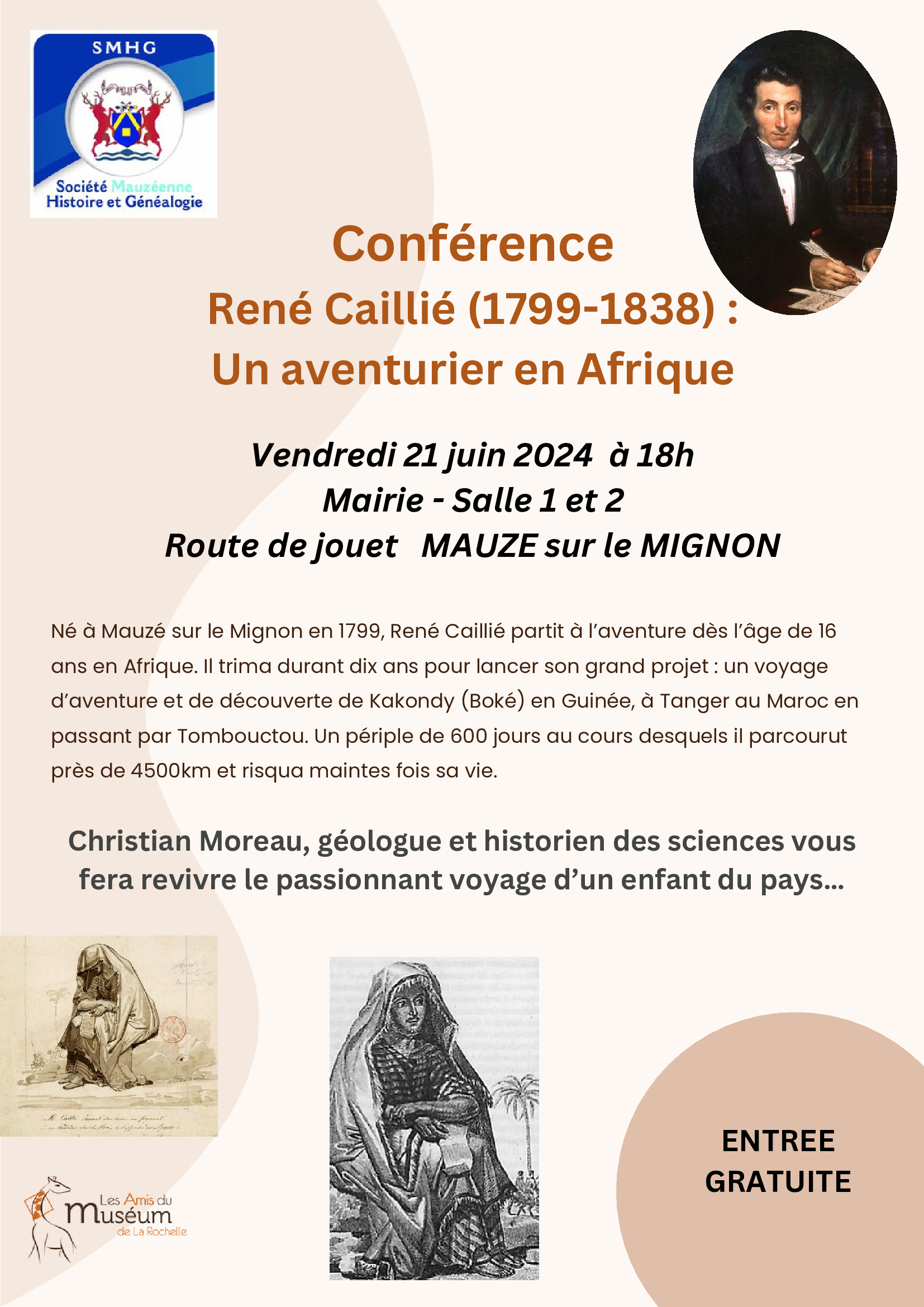 Conférence : René Caillié en affrique